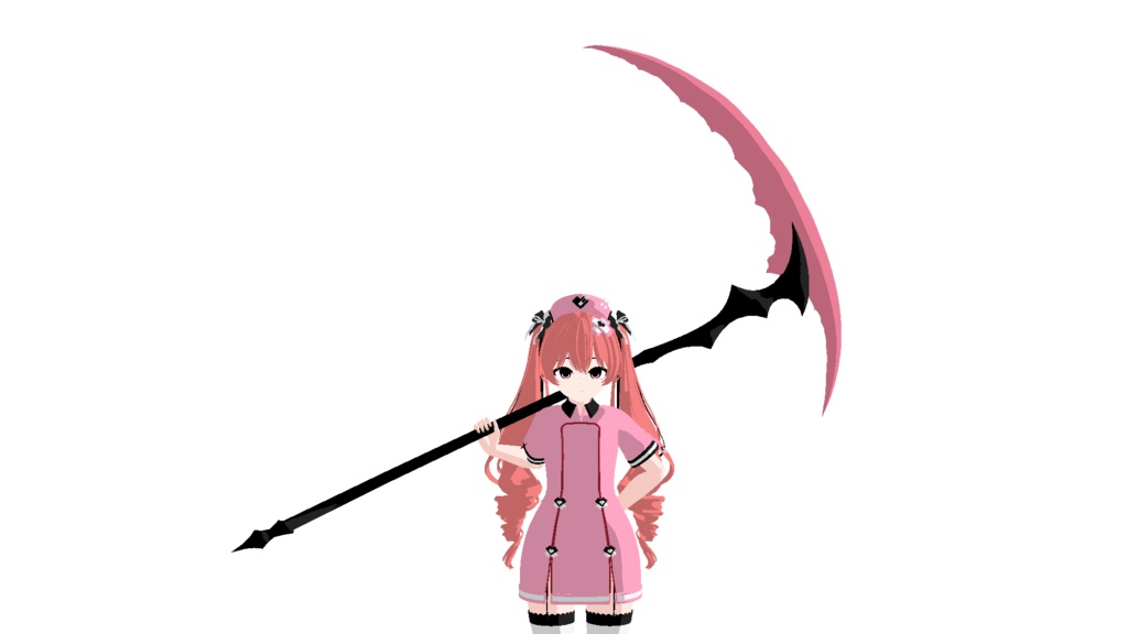 マヌカmanuka三渲二武器纹理(镰刀)