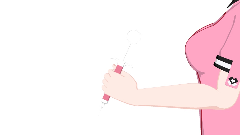 マヌカmanuka三渲二武器纹理(注射器)