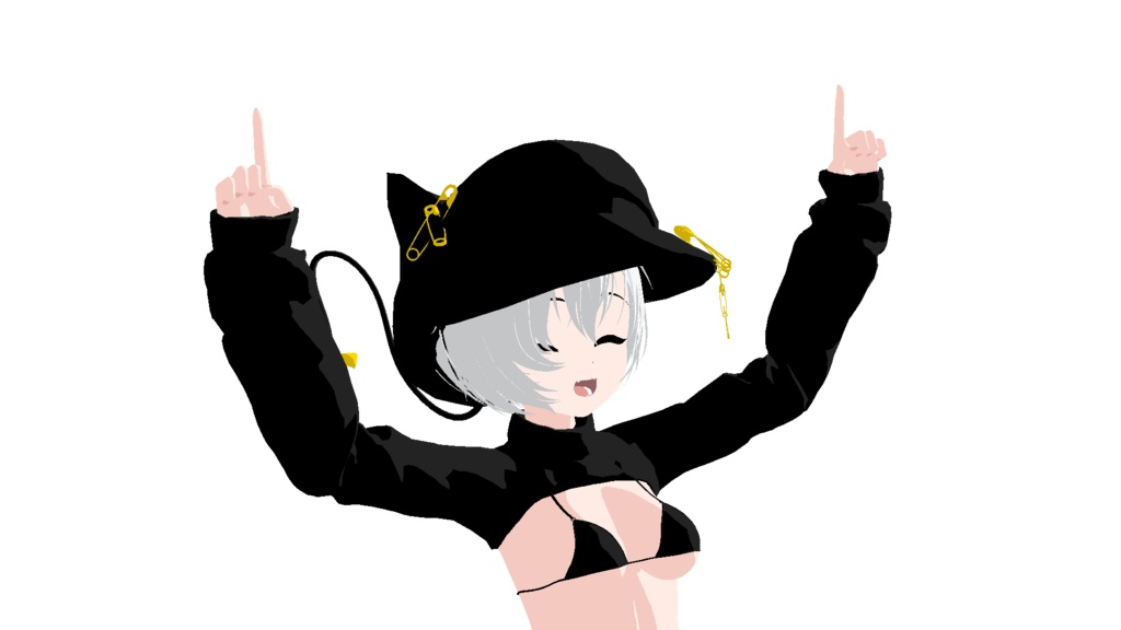 マヌカmanuka三渲二衣服纹理(上衣长袜鞋子)