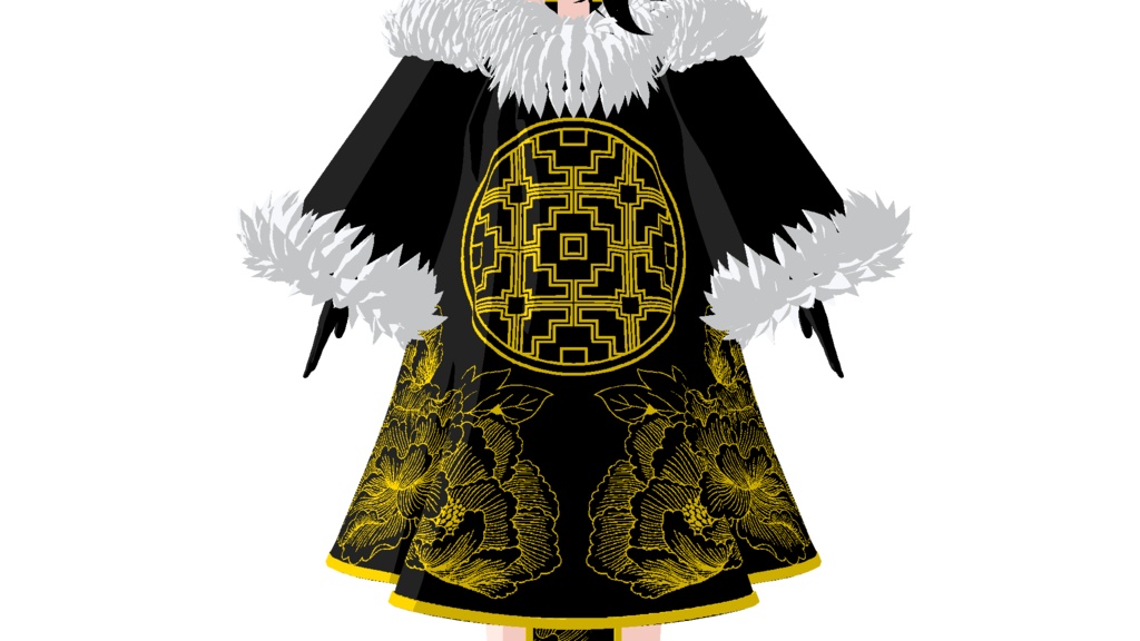 マヌカmanuka三渲二衣服纹理