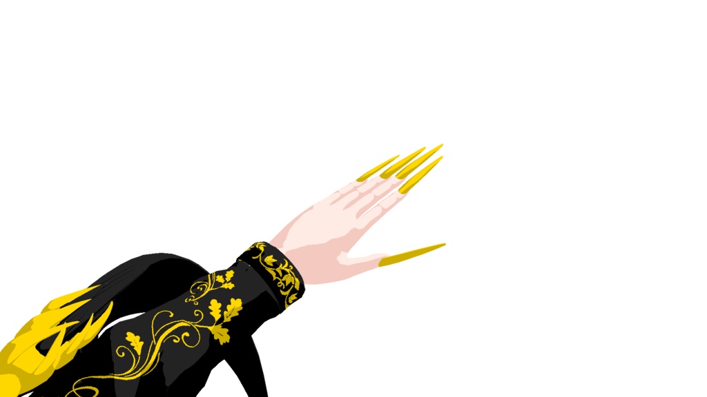 マヌカmanuka三渲二饰品纹理(长指甲)