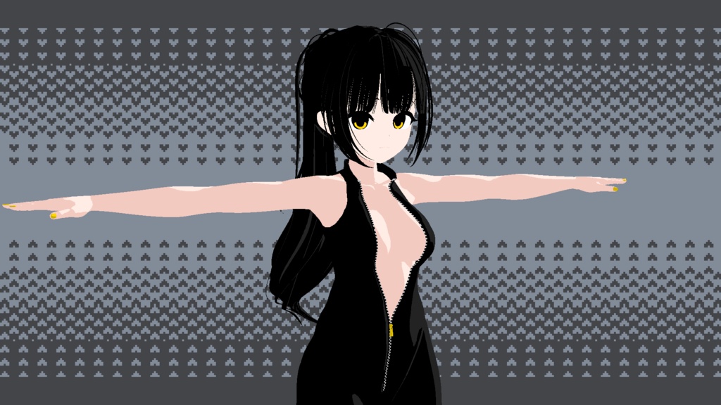 マヌカmanuka三渲二衣服纹理（连体紧身衣）