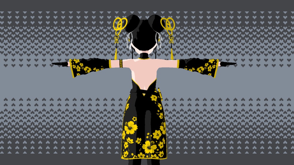 マヌカmanuka三渲二衣服纹理