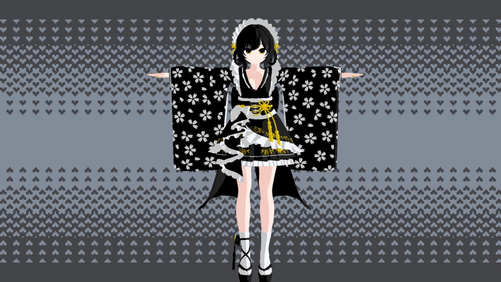 マヌカmanuka三渲二衣服纹理