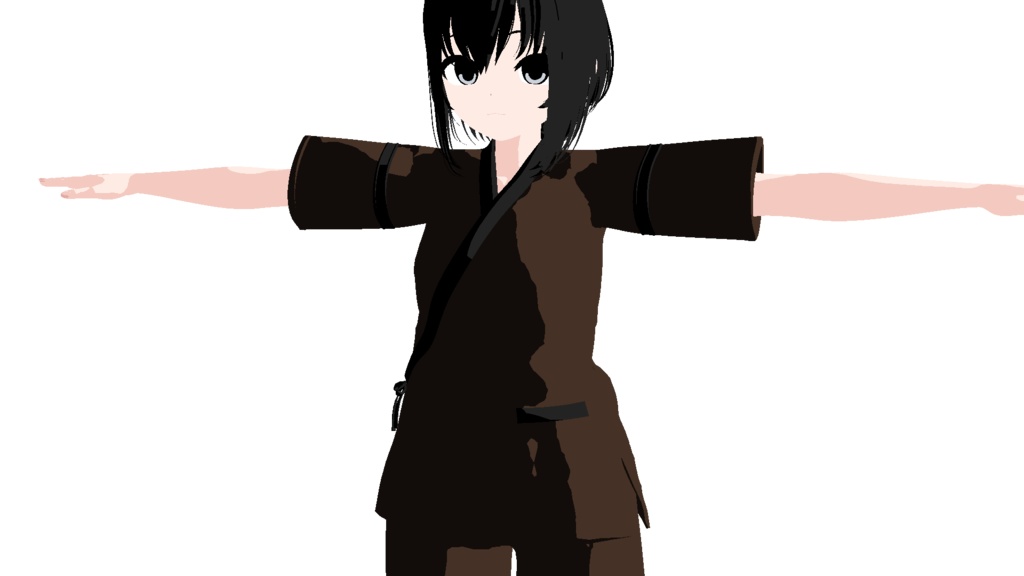 マヌカmanuka三渲二衣服纹理