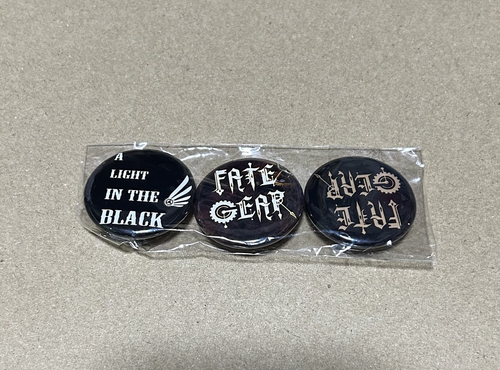 目黒鹿鳴館より発掘されし缶バッジ