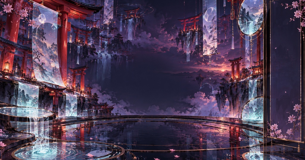 水鏡アーカイブ｜和サイバー配信画面