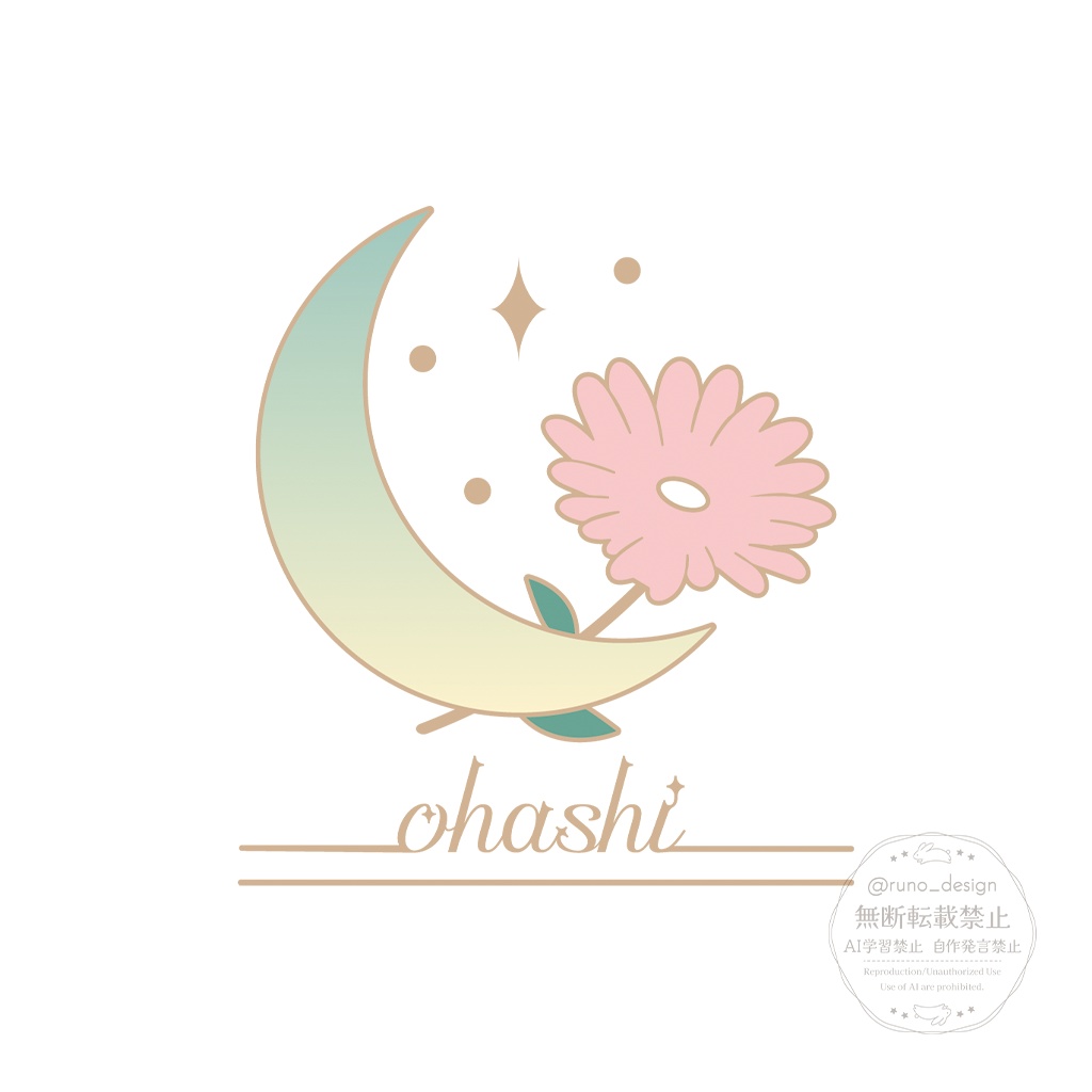 サークルロゴ・タイトルロゴ制作【オーダーメイド】