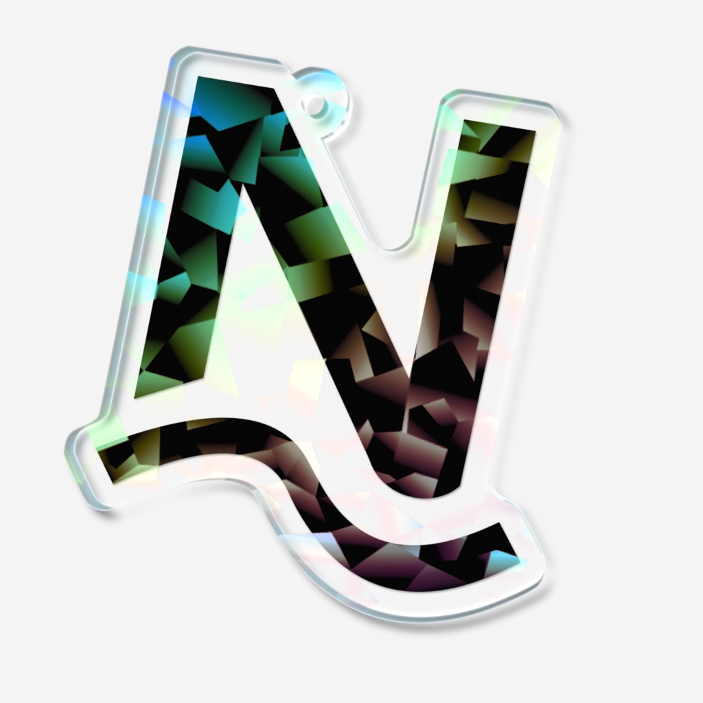 Star Spark - ホログラムアクリルキーホルダー