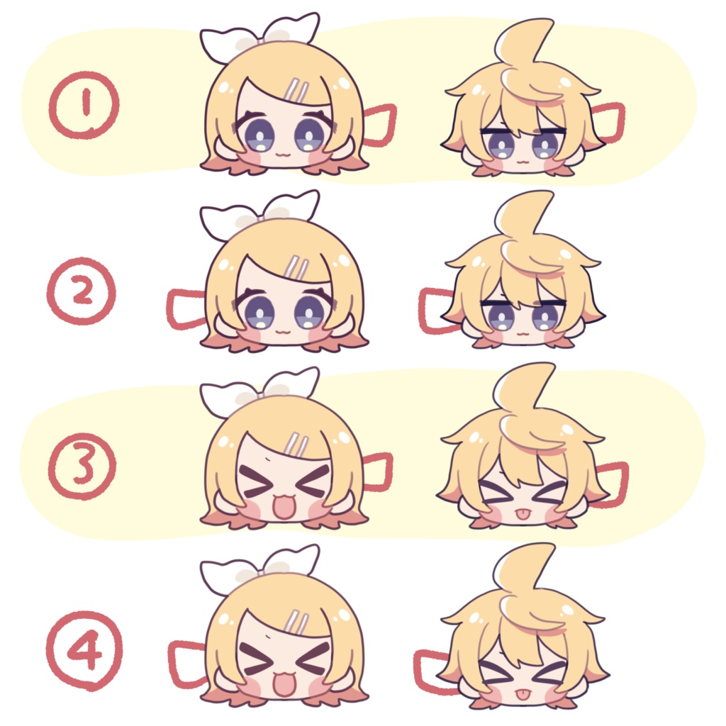 アクリルヘアピン