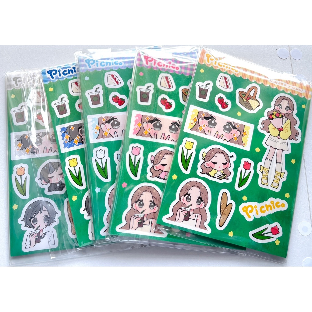 ハーフカットシール