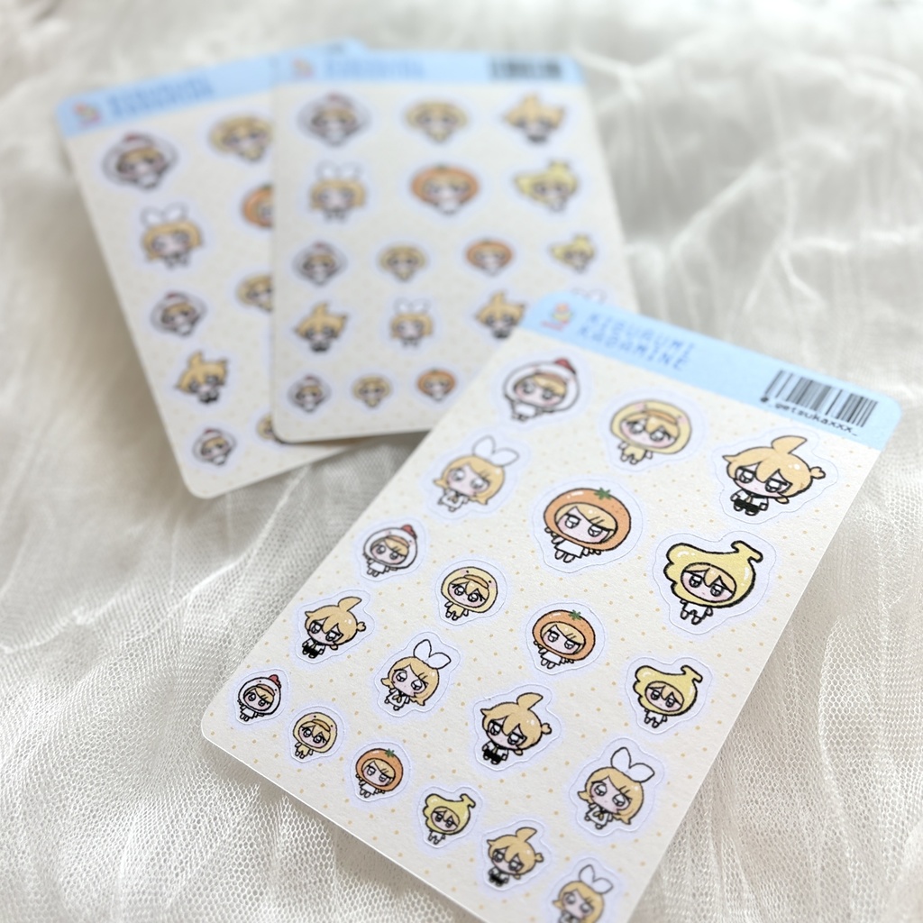 シールシート_きぐるみ