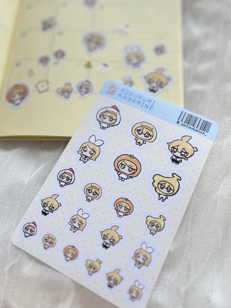 シールシート_きぐるみ