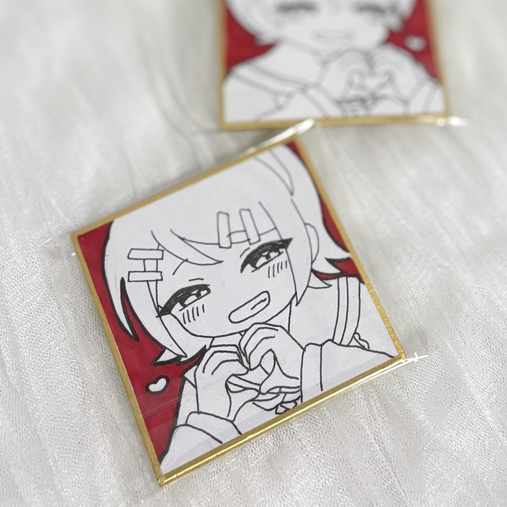 【委託】きくの 色紙 リン