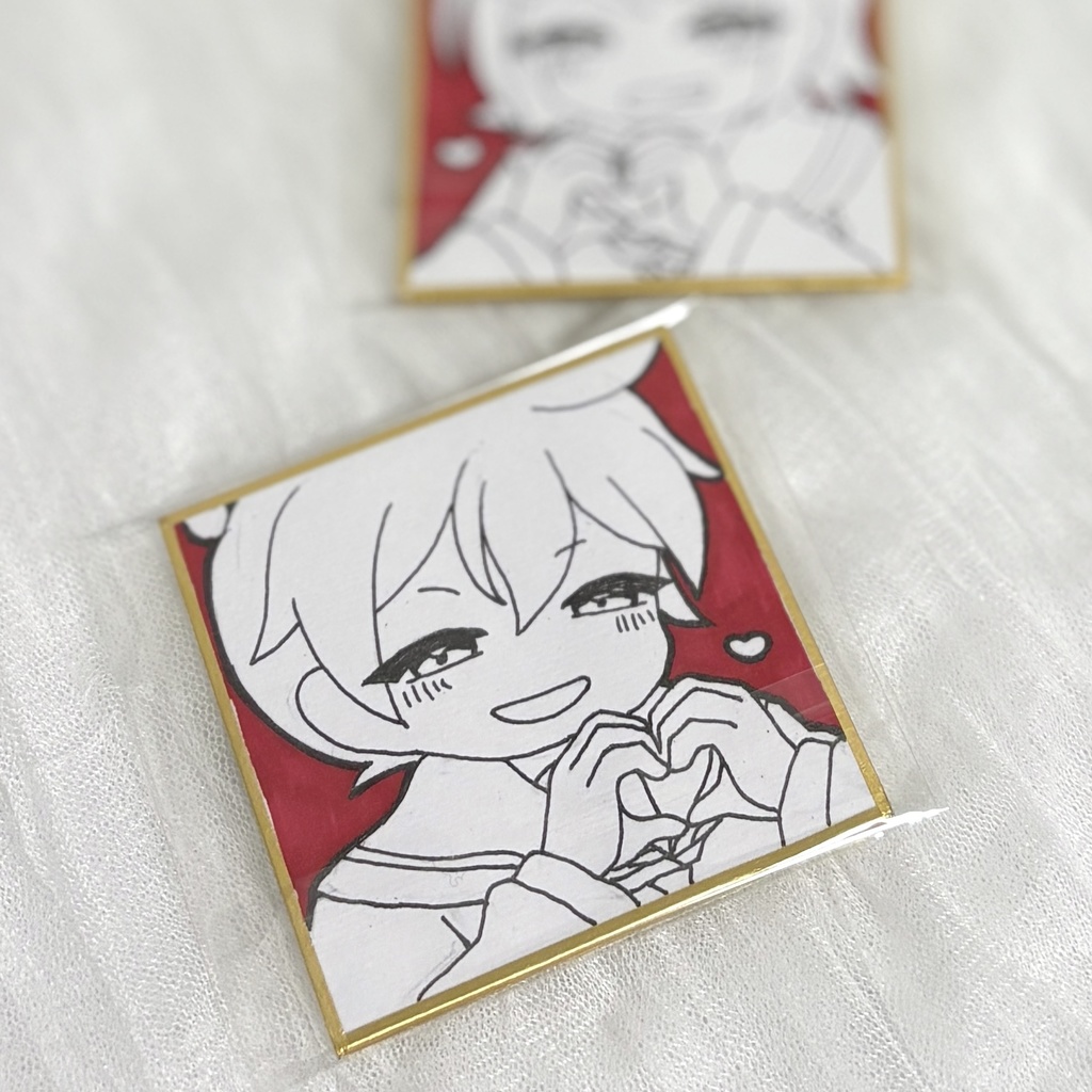 【委託】きくの 色紙 レン