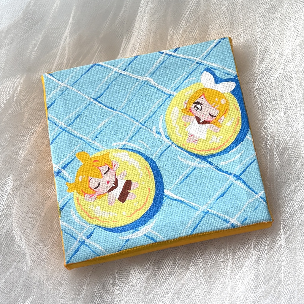 キャンバス原画