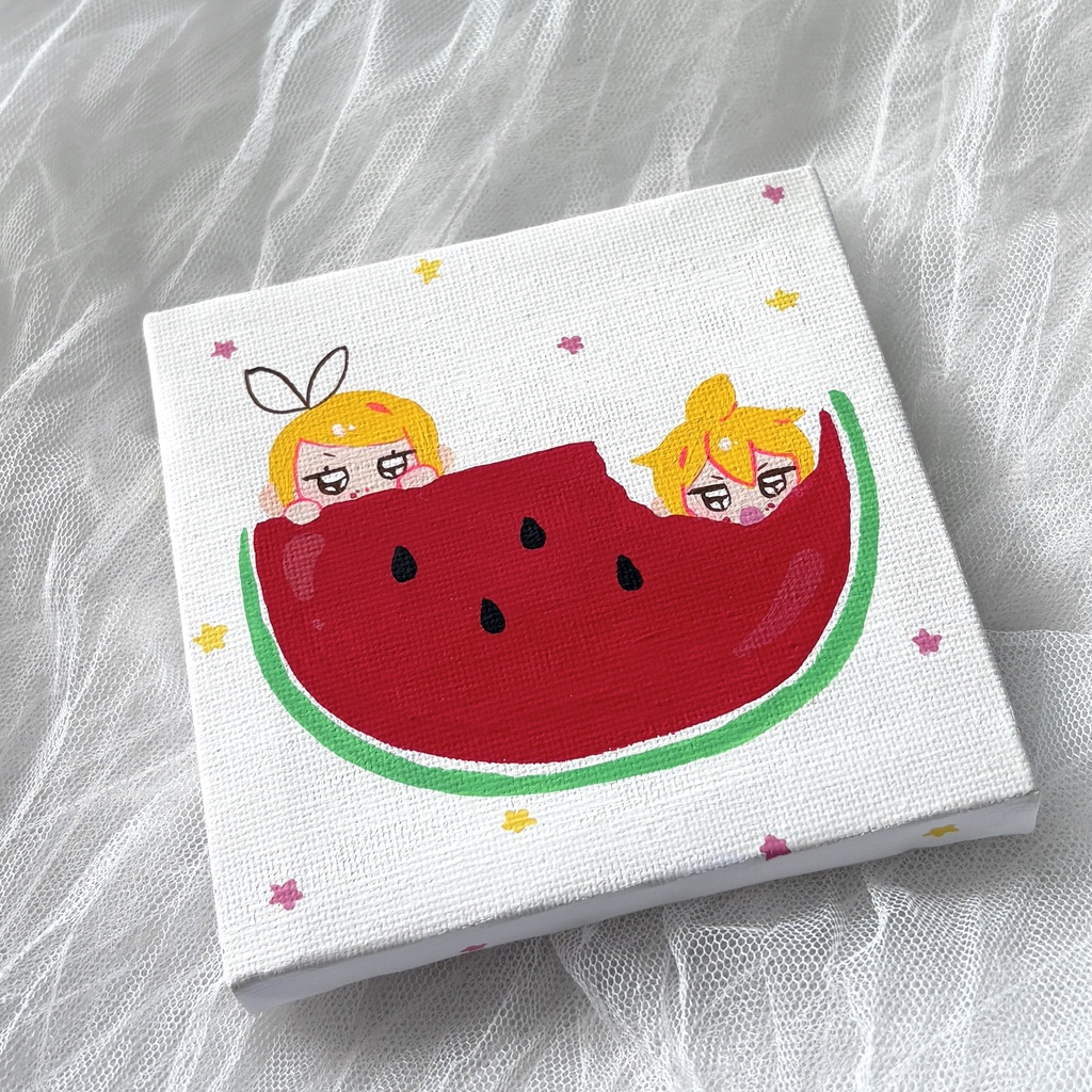 キャンバス原画