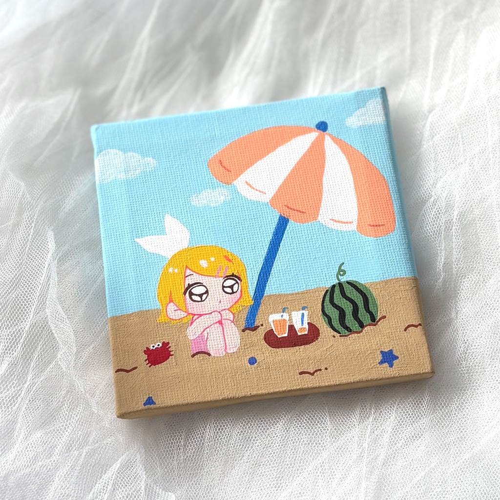 キャンバス原画