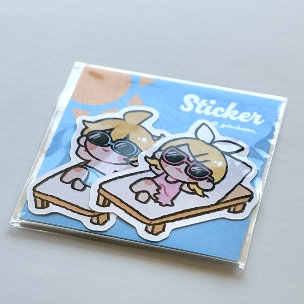 summer sticker リンレン