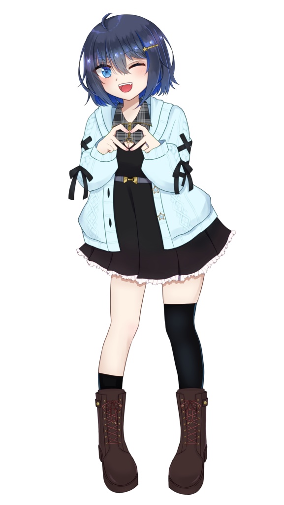 黒主ナツヒアクリルフィギュア(A)