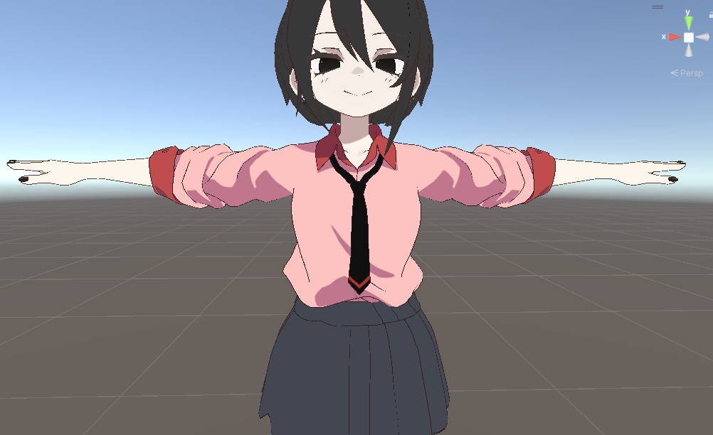 「凪夜 瑠璃」用テクスチャ 物語を感じる謎のダークJK 何かいいことあったらダーク~♡「扇」