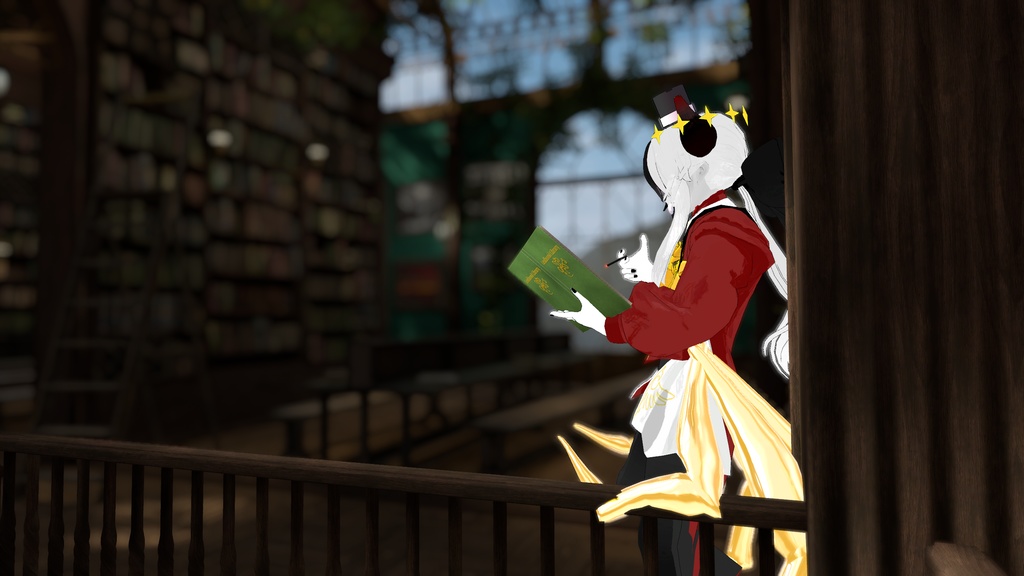 人外お兄さん「ラ・フルーロ」用テクスチャ「金持ち紳士」(蜘蛛の足用金ぴかMaterials同梱)