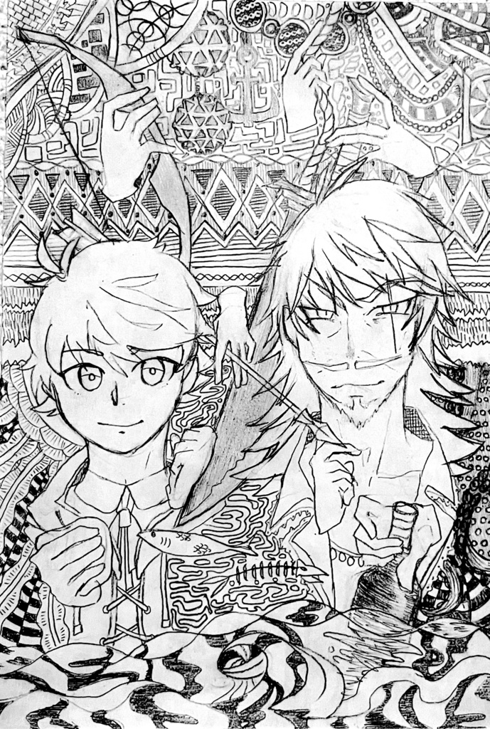 メタルフレームキーホルダー