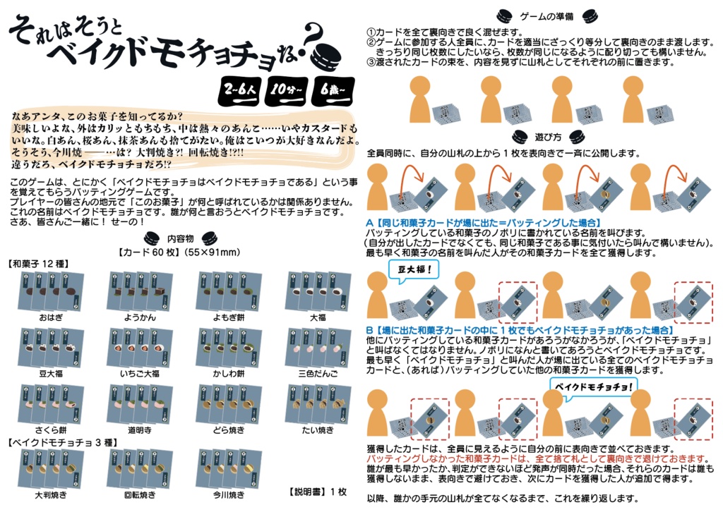 それはそうとベイクドモチョチョな?