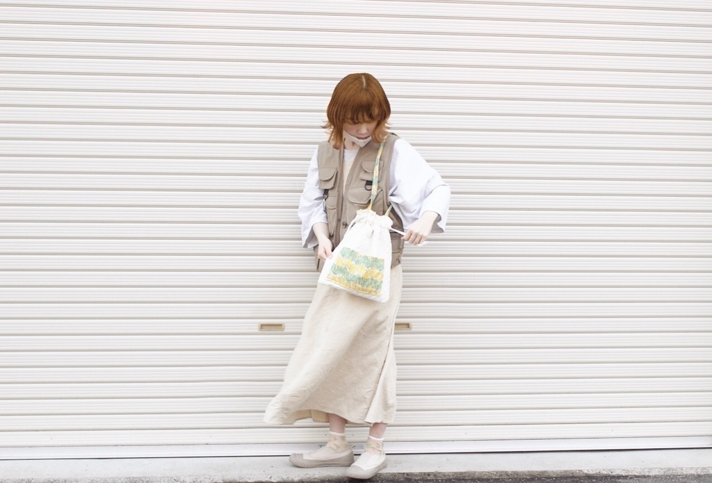 :君の庭のチューリップバッグ: