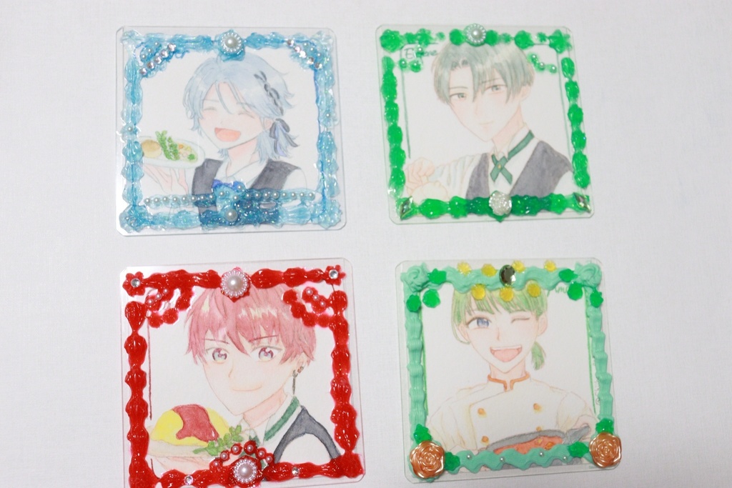 らぬホイップデコ硬質ケース コースター用(セミオーダー対応)