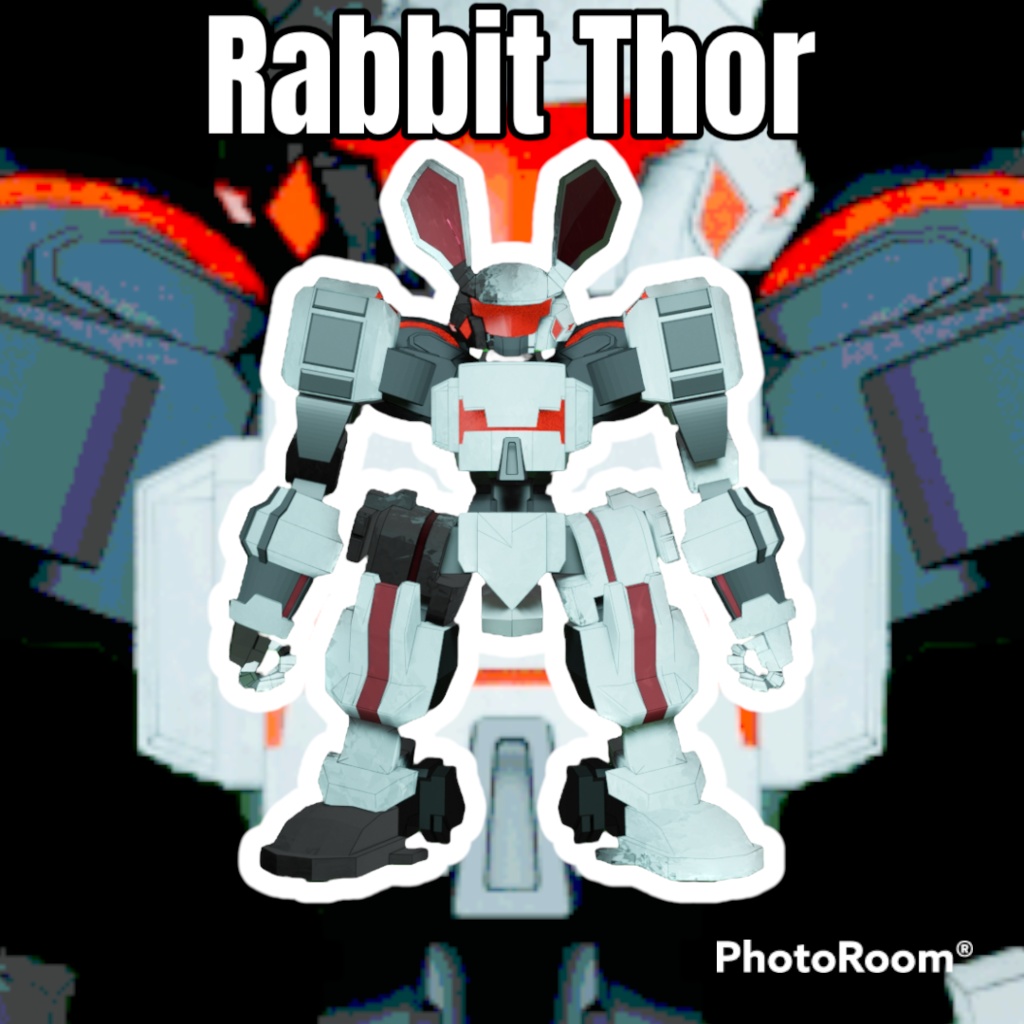 SDフィギュアシリーズ#03 「CT-078r Rabbit Thor」