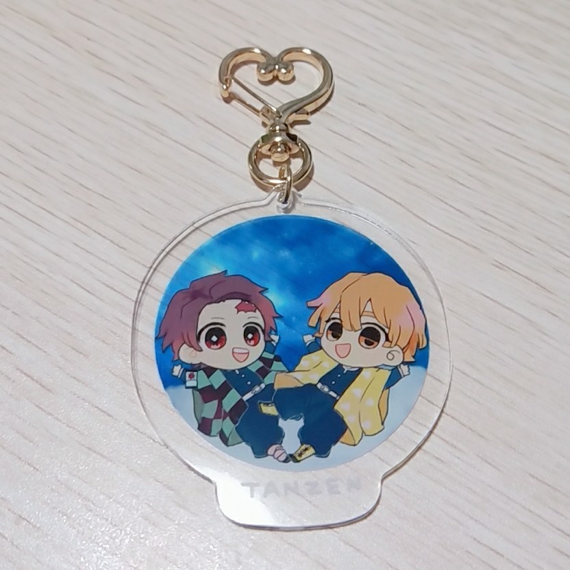 炭善アクリルキーホルダー