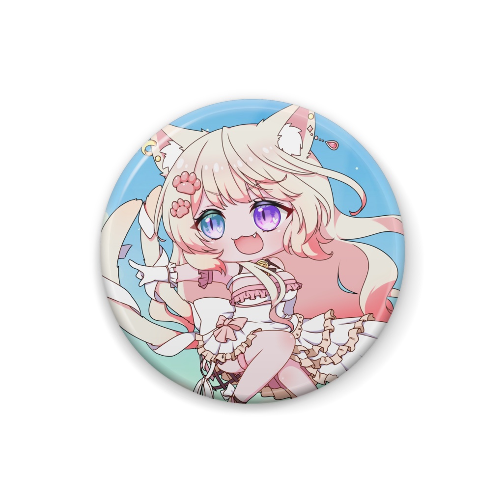【妖芽音りる】GO!!缶バッチ