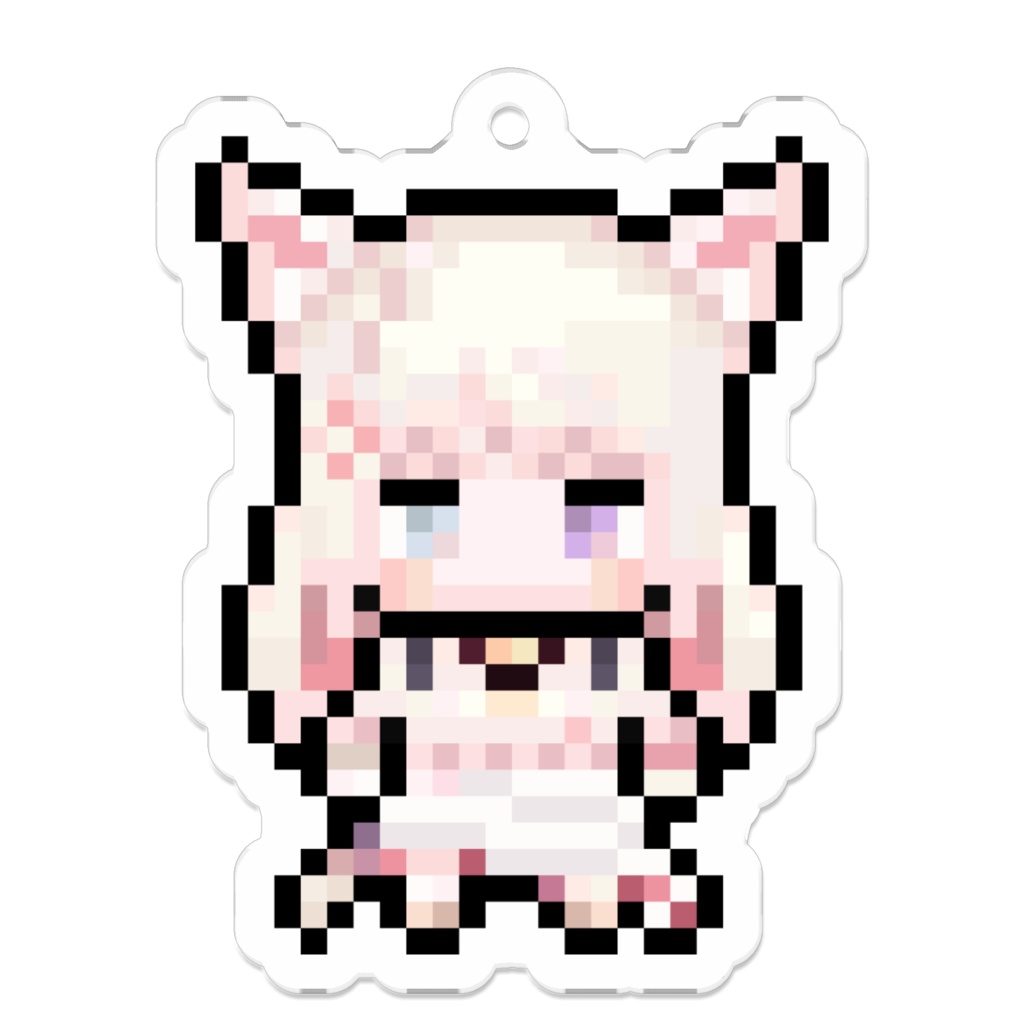 【妖芽音りる】ドット絵アクリルキーホルダー