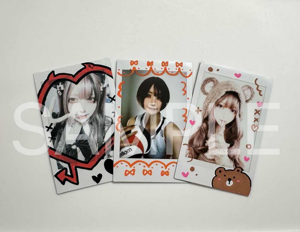訳ありチェキ3枚セット(説明欄要確認)
