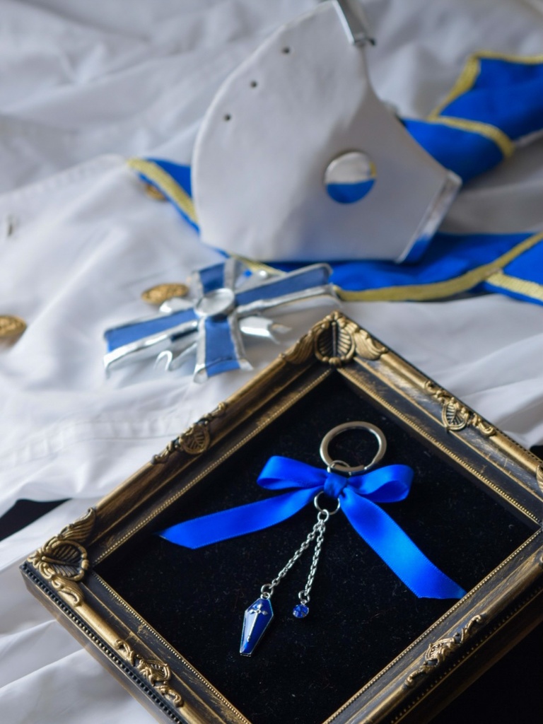 ロナルド・半田イメージリボンキーホルダー