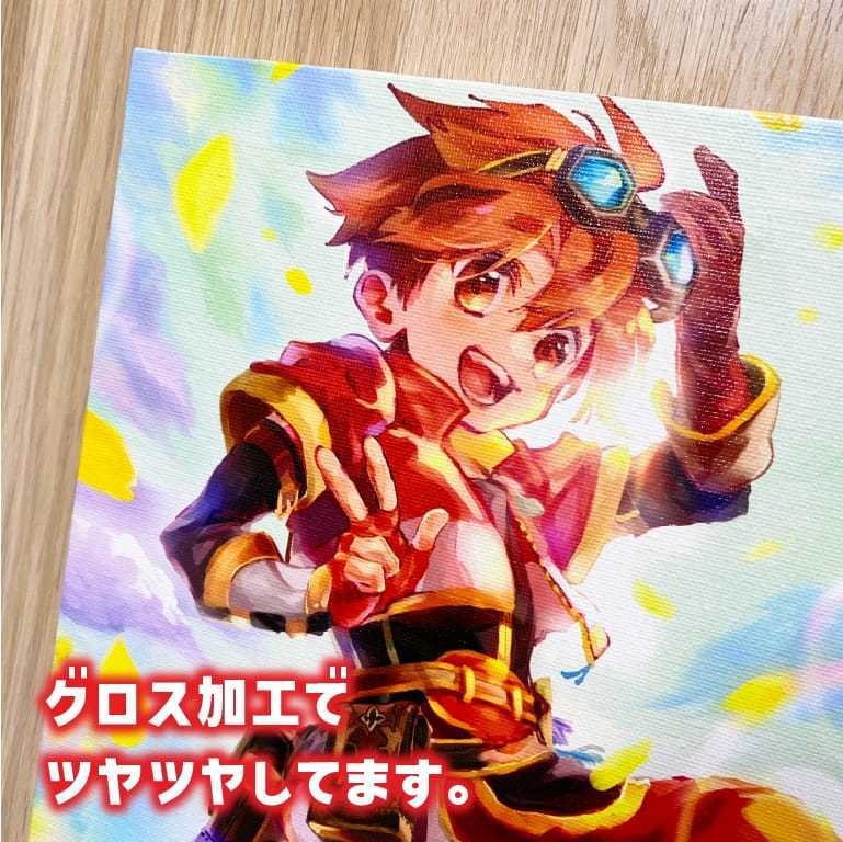 【受注製作】「すっぴんセリムくん」UVキャンバスボード