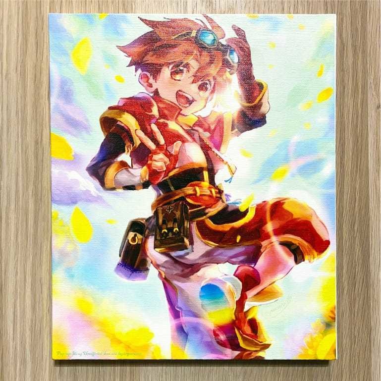 【受注製作】「すっぴんセリムくん」UVキャンバスボード