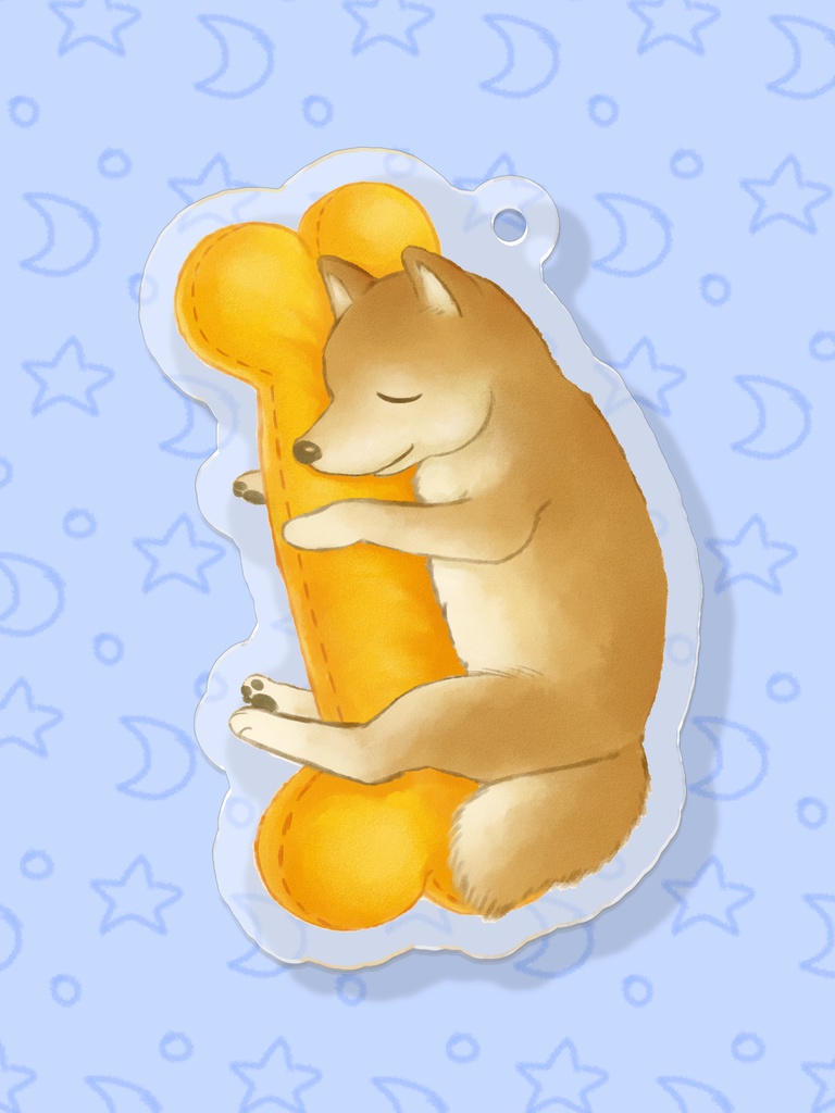 おやすみわんこ(しば)・アクキー