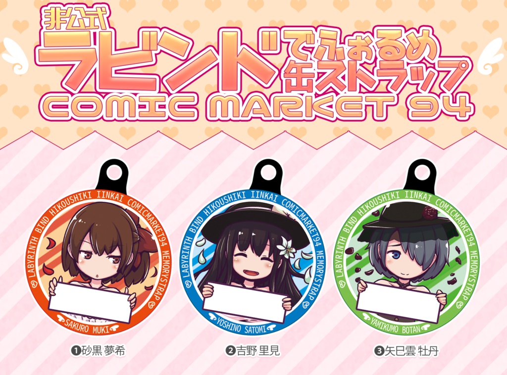 非公式ラビンドでふぉるめ缶ストラップ