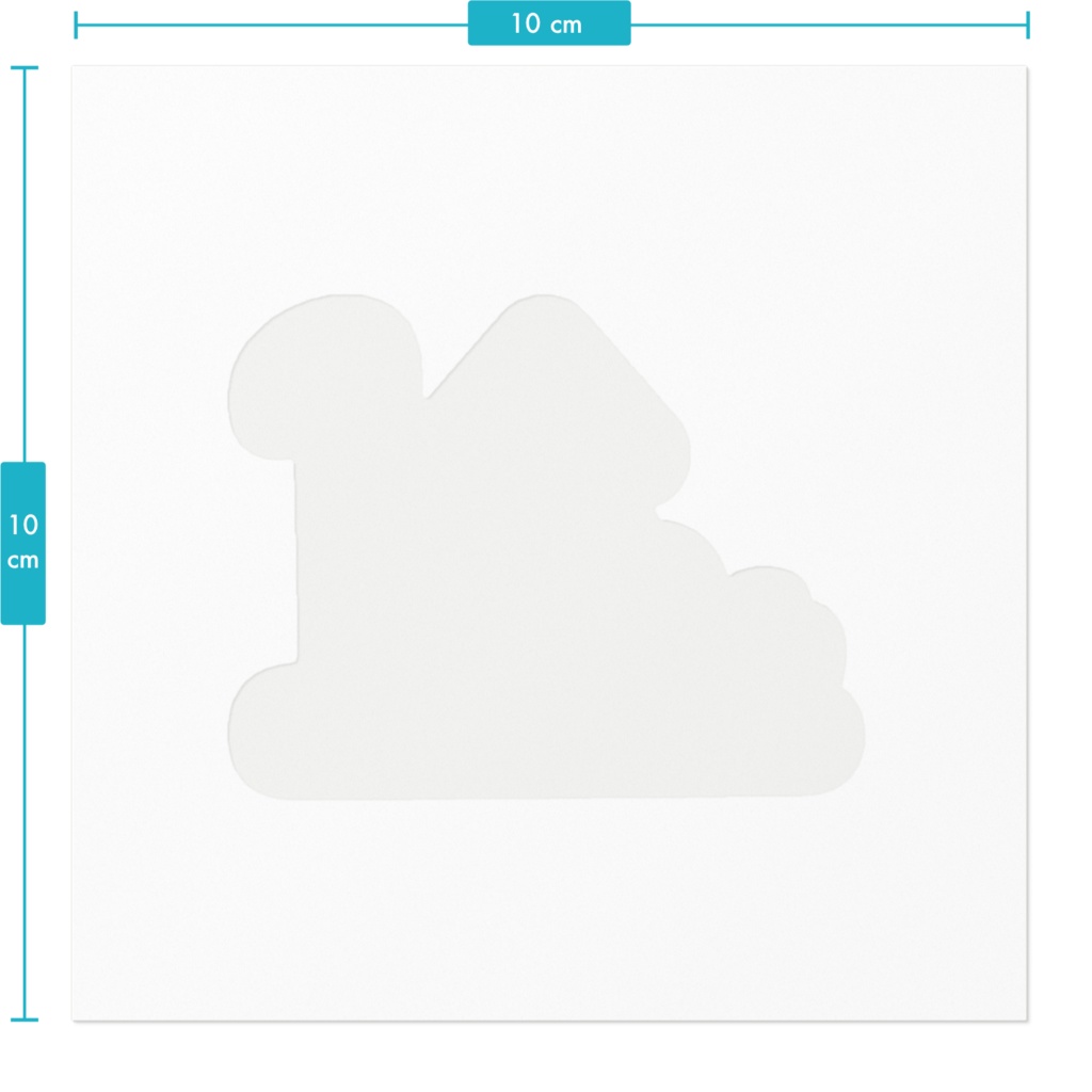 らずてれ!水ロゴ(10周年バージョン)ステッカー※期間限定販売