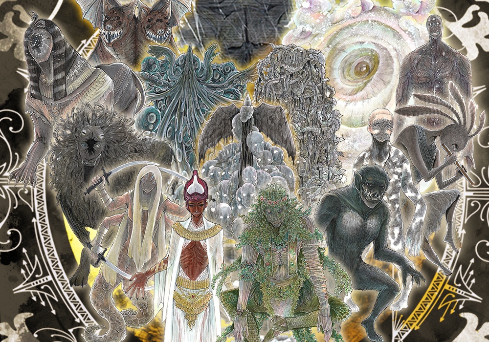 玉虫餡蜜堂 ニャルラトホテプ立ち絵集 暁人 玉虫餡蜜堂 Booth
