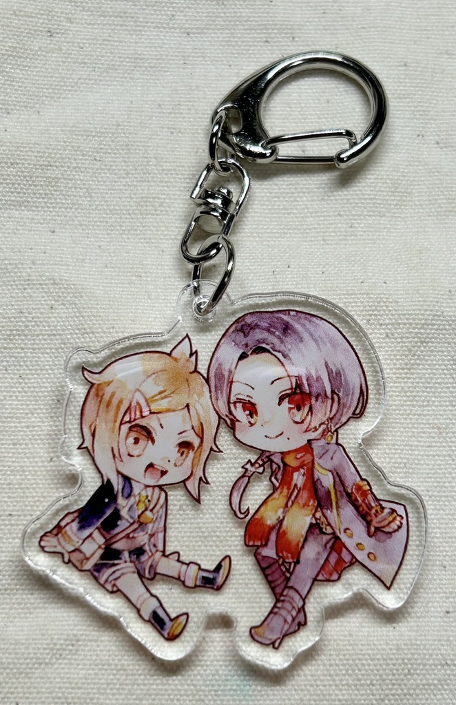 加州＆包丁アクキー
