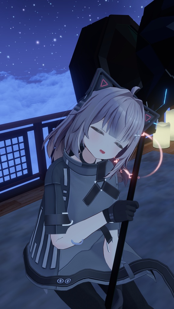 Cyber Jet-Hammer【VRChat想定/MA対応】