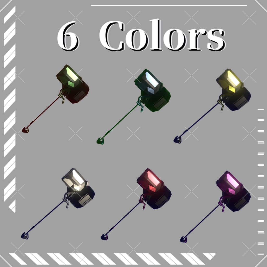 Cyber Jet-Hammer【VRChat想定/MA対応】