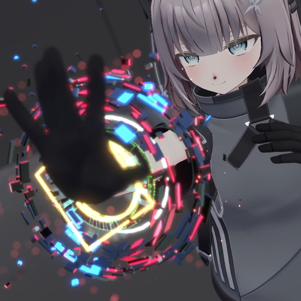 Dust Halo【VRChat想定/MA対応】