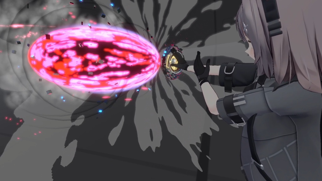 Dust Halo【VRChat想定/MA対応】