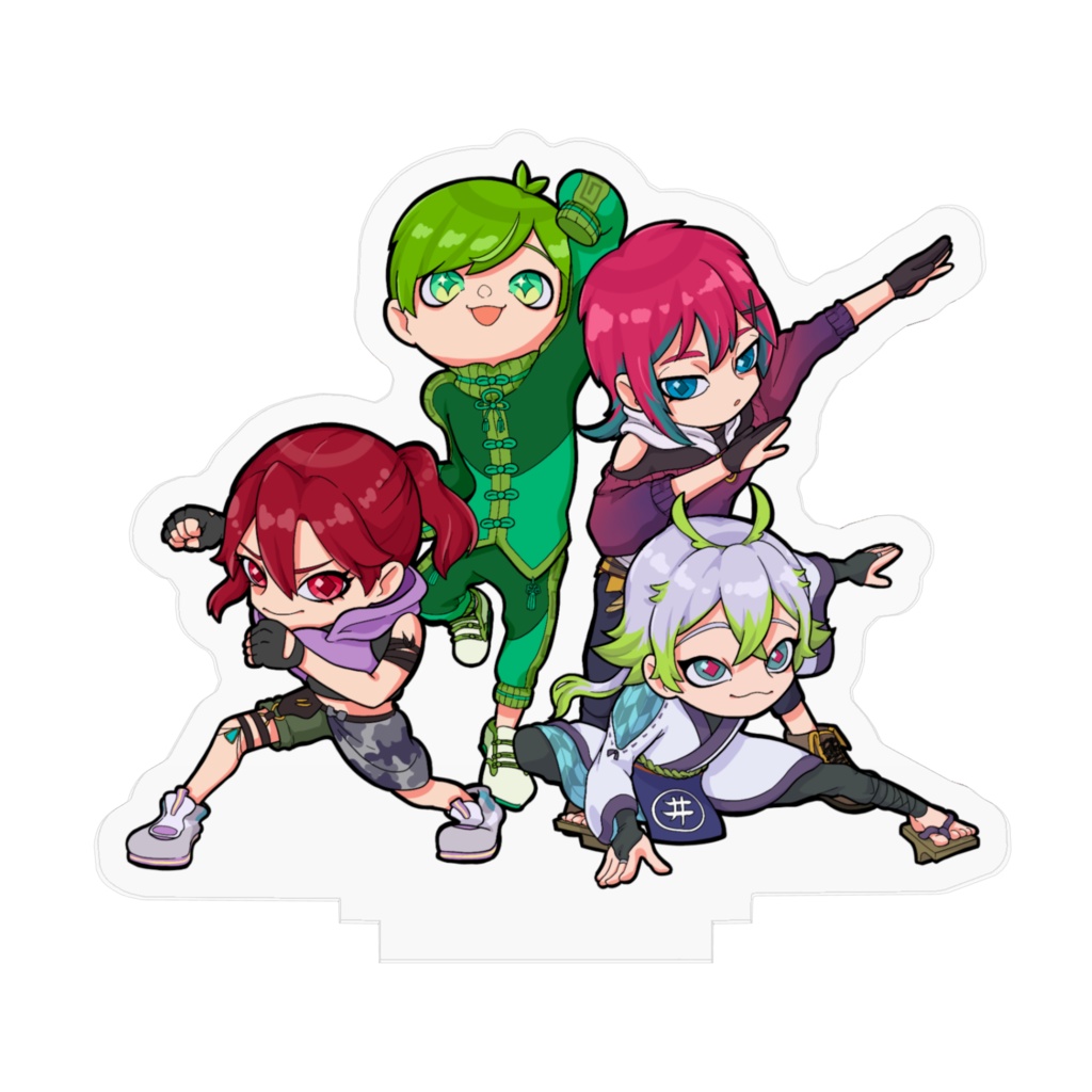 浮狂ヒーロー参上！ アクリルフィギュア