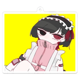 ジャージメイド風みろくちゃんアクキー