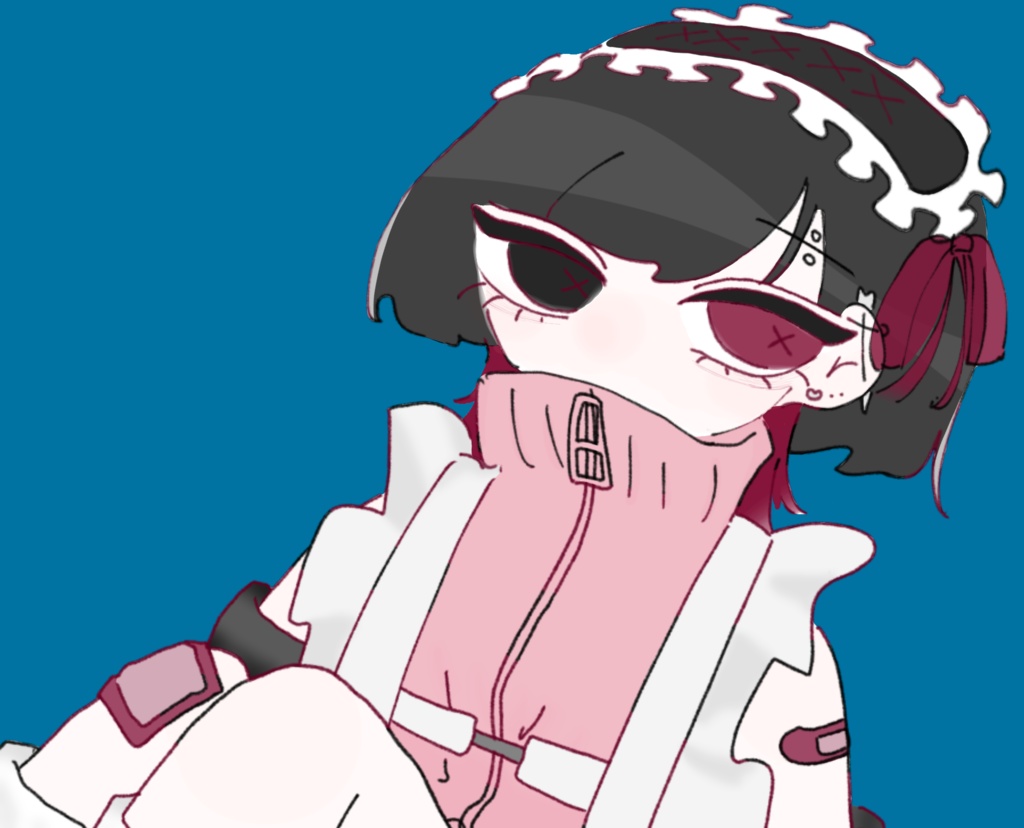 ジャージメイド風みろくちゃんアクキー